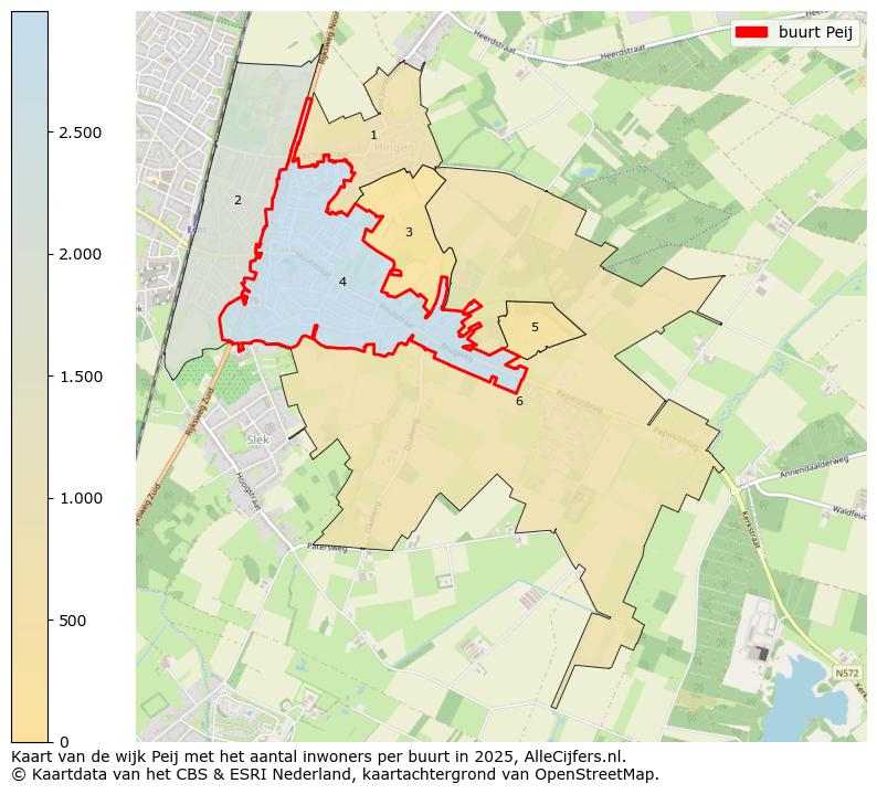 Afbeelding van de buurt Peij op de kaart.