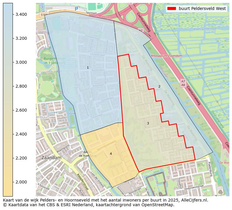 Afbeelding van de buurt Peldersveld West op de kaart.