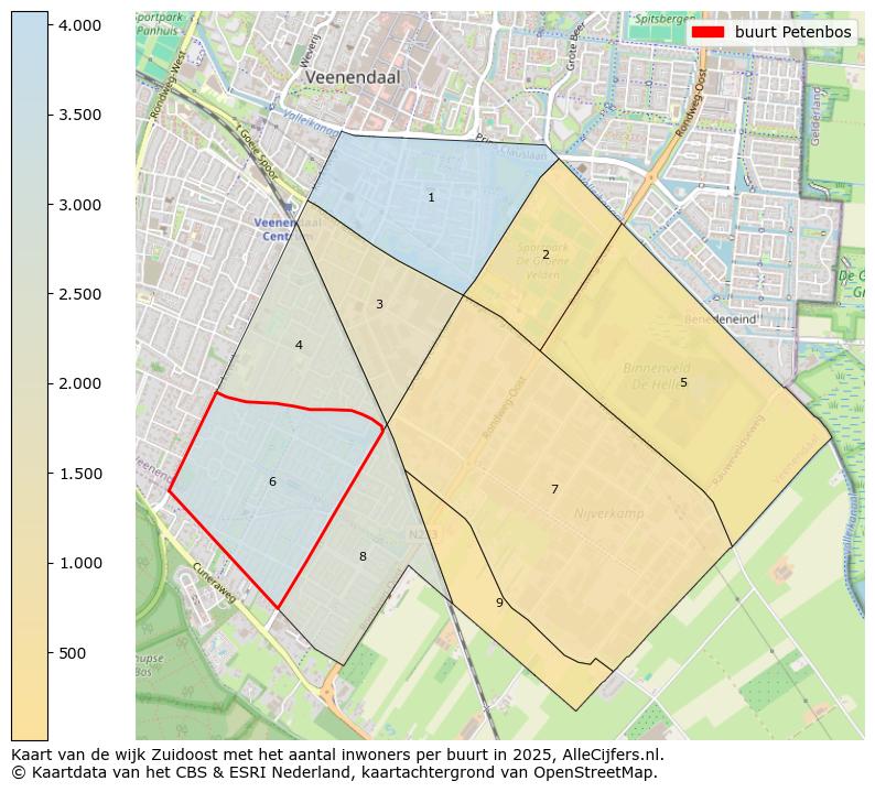 Afbeelding van de buurt Petenbos op de kaart.