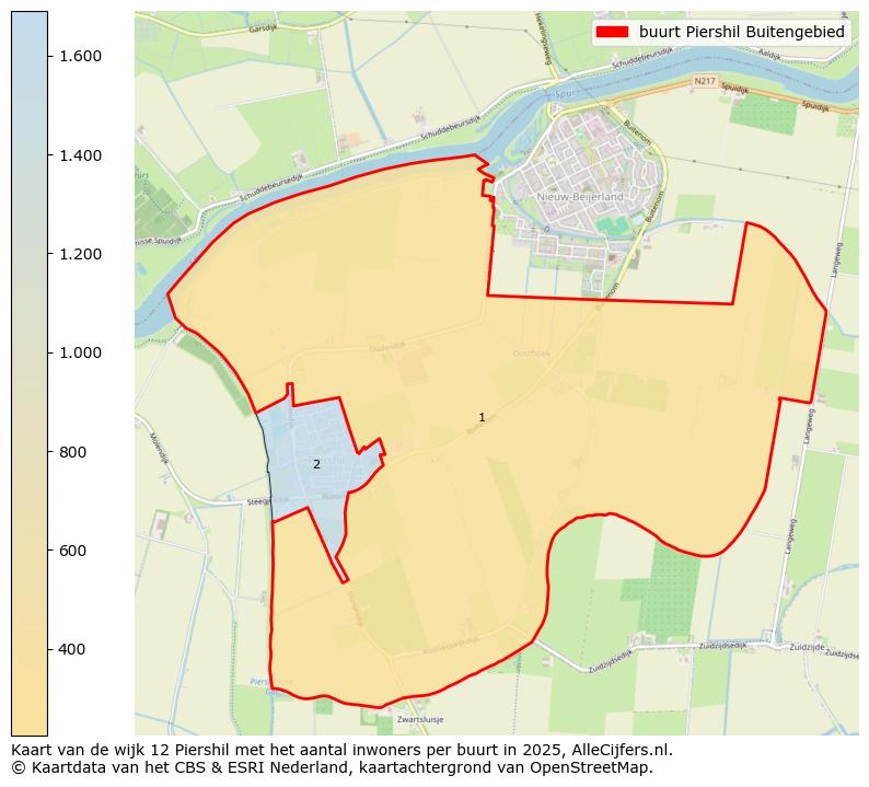 Afbeelding van de buurt Piershil Buitengebied op de kaart.