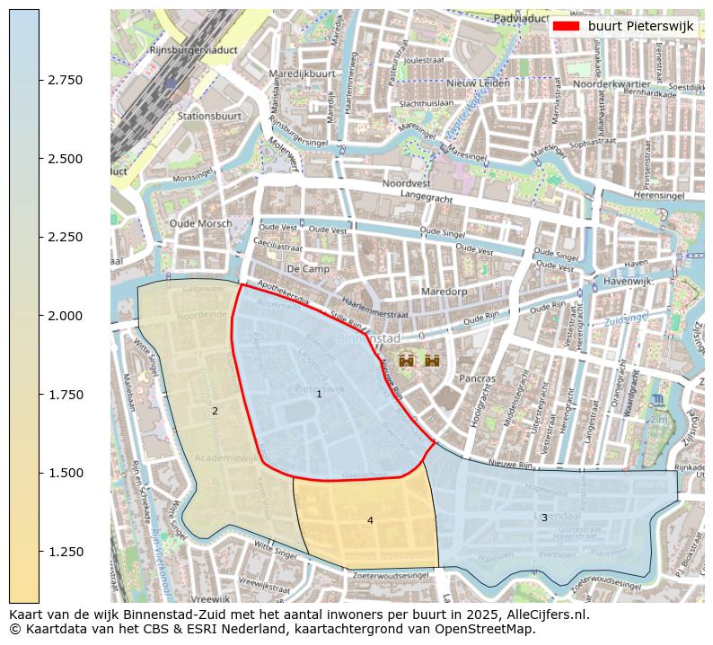 Afbeelding van de buurt Pieterswijk op de kaart.