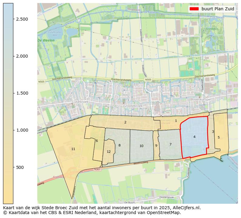 Afbeelding van de buurt Plan Zuid op de kaart.