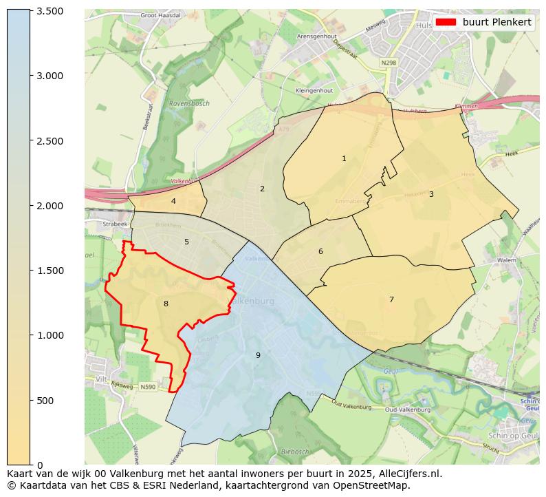 Afbeelding van de buurt Plenkert op de kaart.