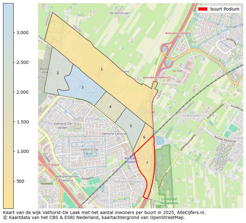 Afbeelding van de buurt Podium op de kaart.