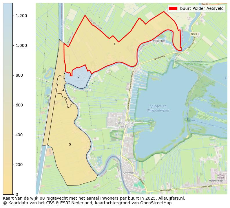 Afbeelding van de buurt Polder Aetsveld op de kaart.