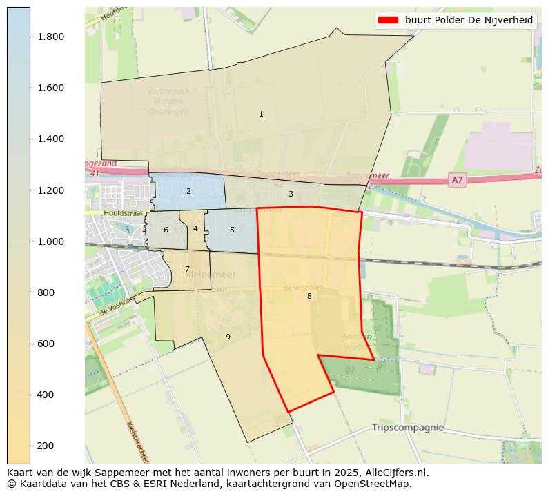 Afbeelding van de buurt Polder De Nijverheid op de kaart.
