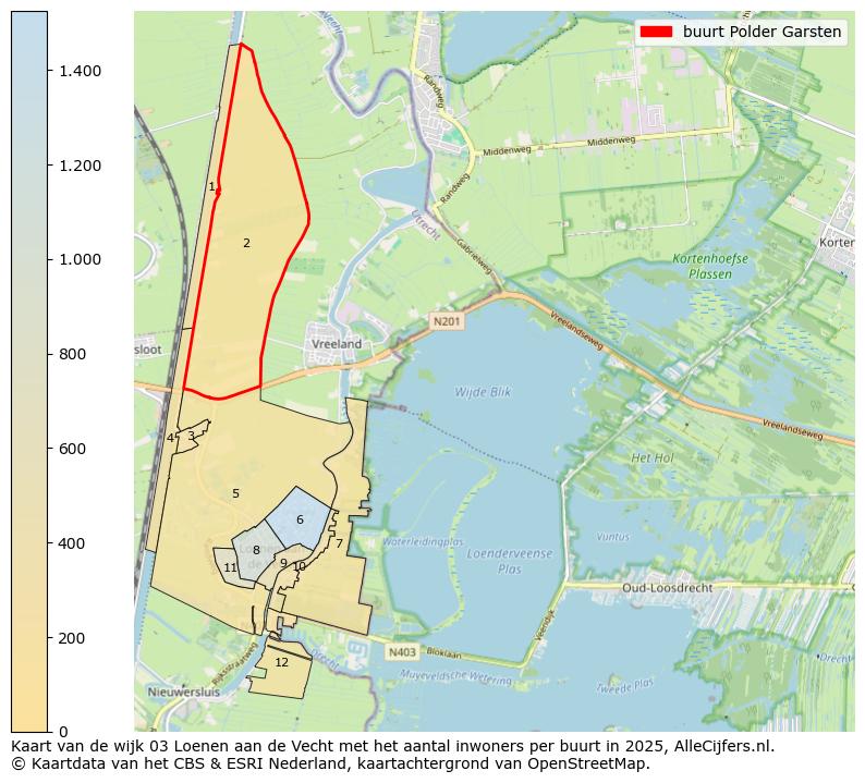 Afbeelding van de buurt Polder Garsten op de kaart.