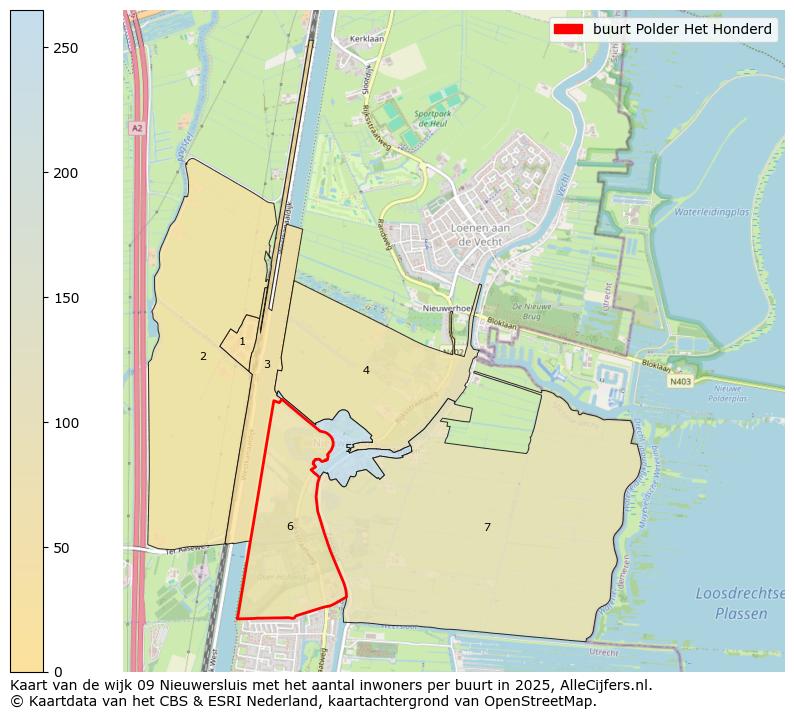 Afbeelding van de buurt Polder Het Honderd op de kaart.