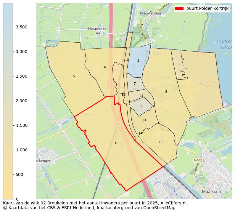 Afbeelding van de buurt Polder Kortrijk op de kaart.