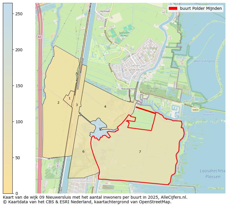Afbeelding van de buurt Polder Mijnden op de kaart.