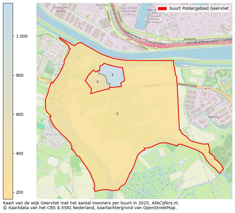 Afbeelding van de buurt Poldergebied Geervliet op de kaart.