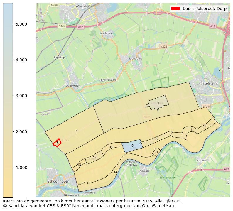 Afbeelding van de buurt Polsbroek-Dorp op de kaart.