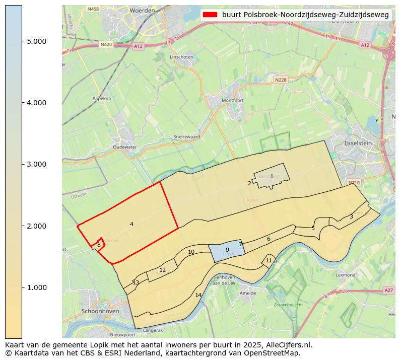 Afbeelding van de buurt Polsbroek-Noordzijdseweg-Zuidzijdseweg op de kaart.