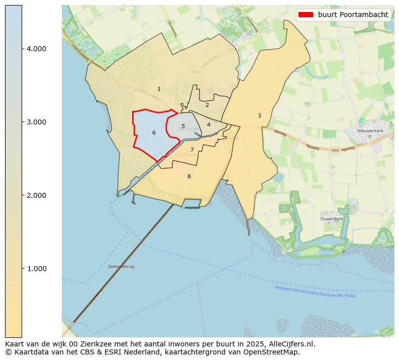 Afbeelding van de buurt Poortambacht op de kaart.