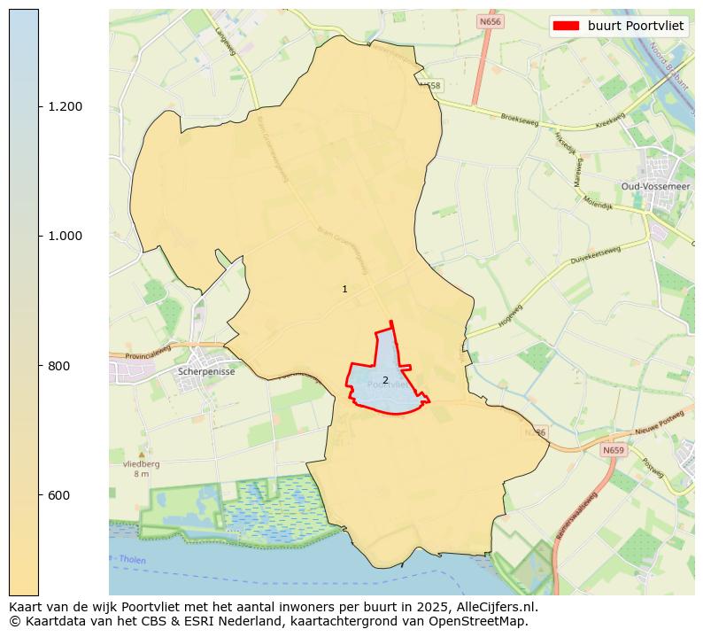 Afbeelding van de buurt Poortvliet op de kaart.