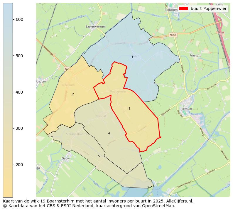 Afbeelding van de buurt Poppenwier op de kaart.