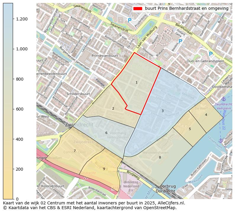 Afbeelding van de buurt Prins Bernhardstraat en omgeving op de kaart.