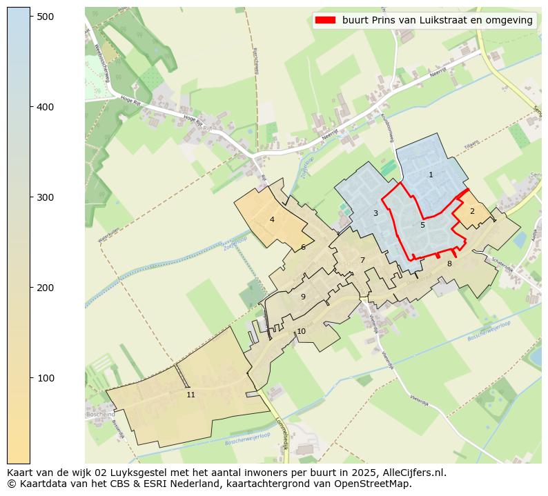 Afbeelding van de buurt Prins van Luikstraat en omgeving op de kaart.