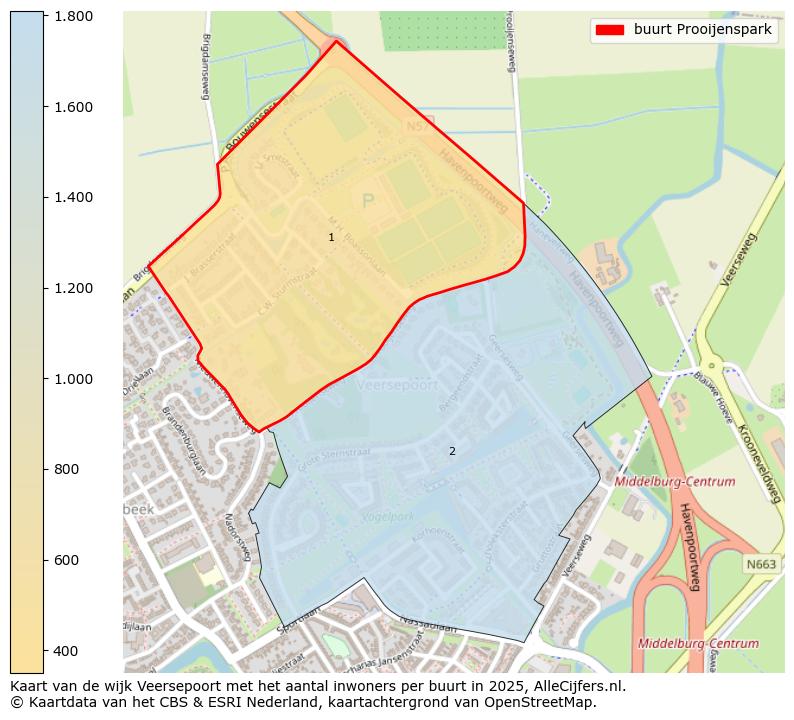 Afbeelding van de buurt Prooijenspark op de kaart.