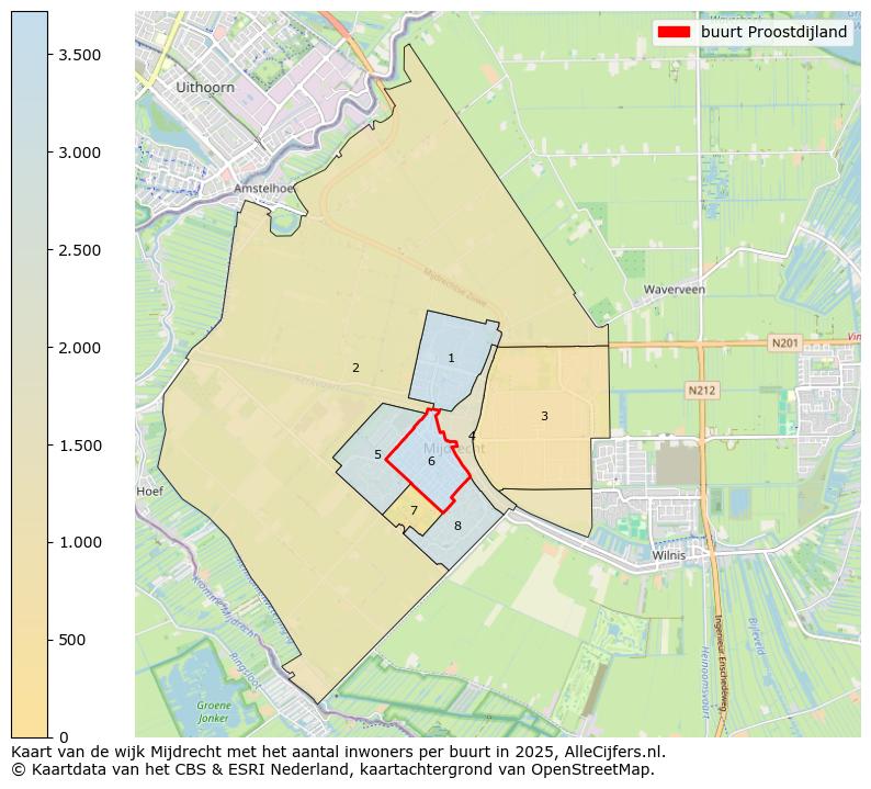 Afbeelding van de buurt Proostdijland op de kaart.