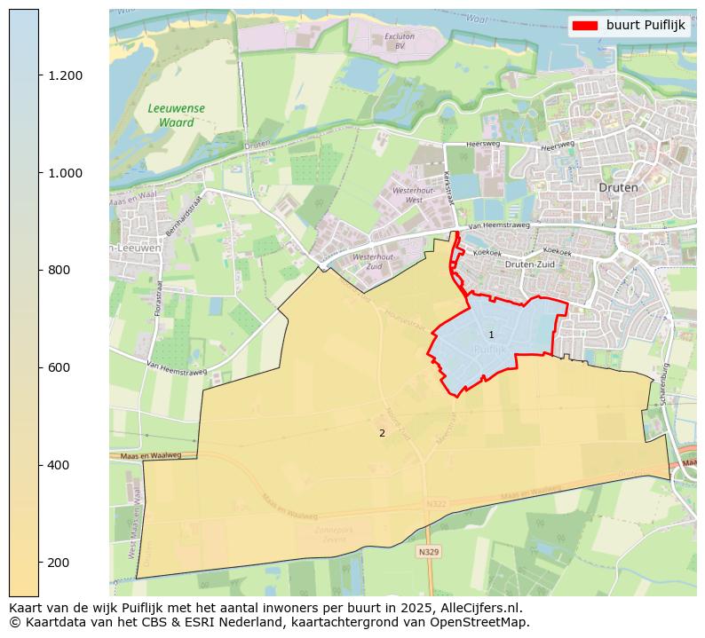 Afbeelding van de buurt Puiflijk op de kaart.