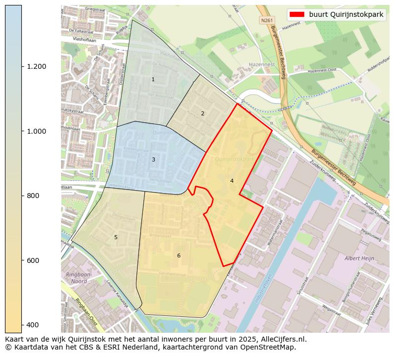 Afbeelding van de buurt Quirijnstokpark op de kaart.