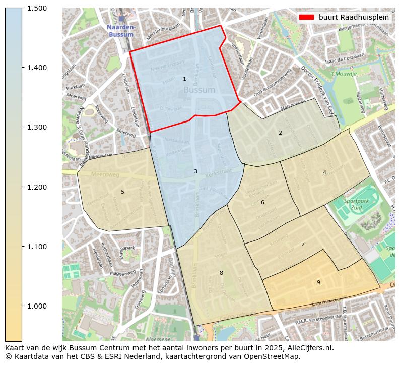 Afbeelding van de buurt Raadhuisplein op de kaart.