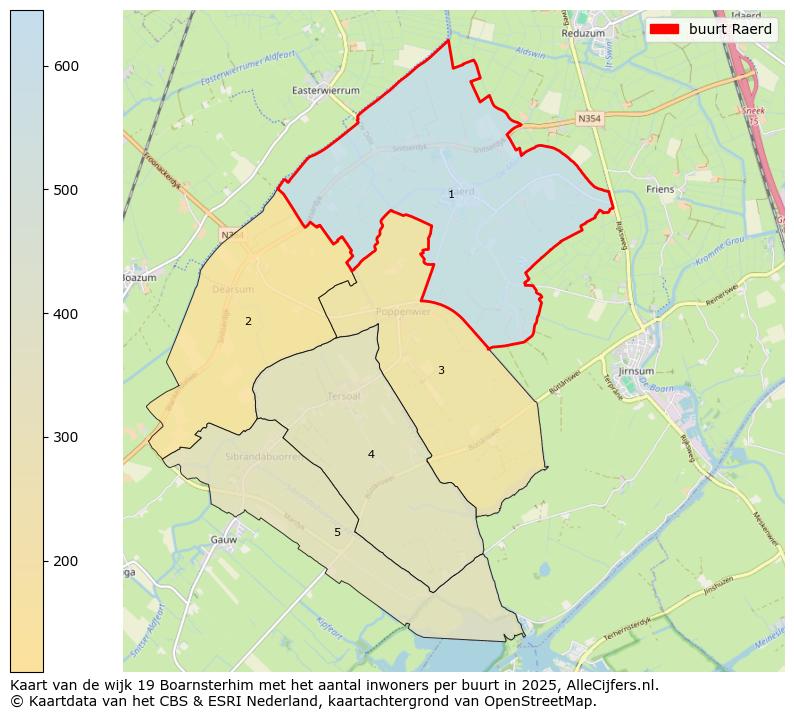 Afbeelding van de buurt Raerd op de kaart.