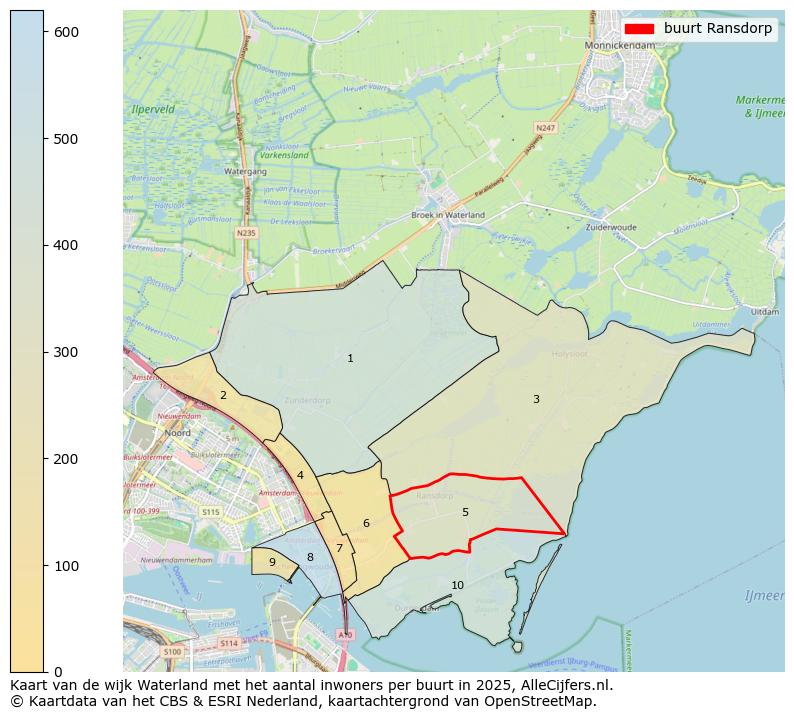 Afbeelding van de buurt Ransdorp op de kaart.