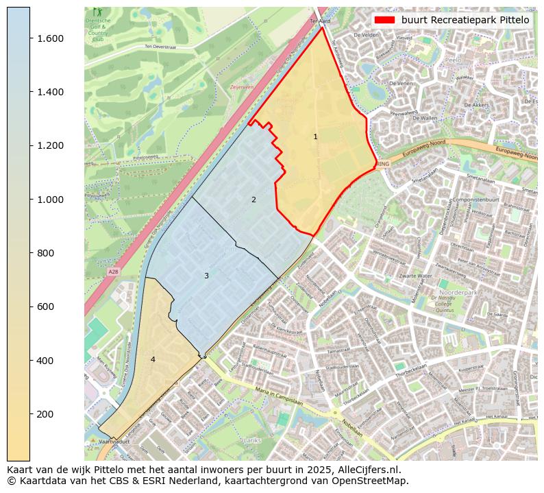 Afbeelding van de buurt Recreatiepark Pittelo op de kaart.