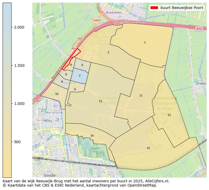 Afbeelding van de buurt Reeuwijkse Poort op de kaart.