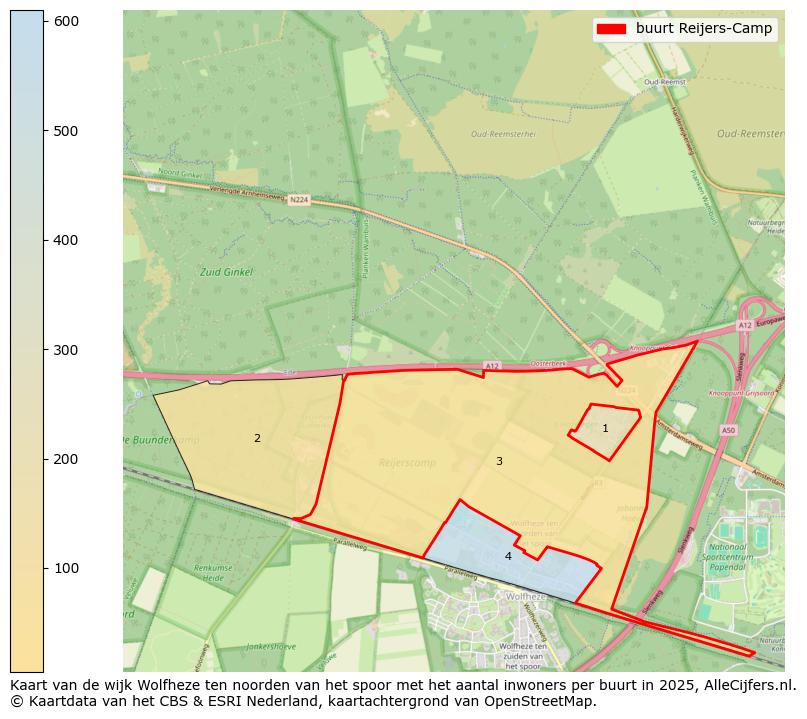 Afbeelding van de buurt Reijers-Camp op de kaart.