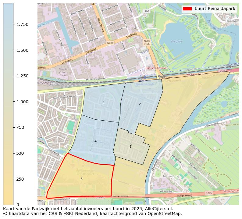 Afbeelding van de buurt Reinaldapark op de kaart.