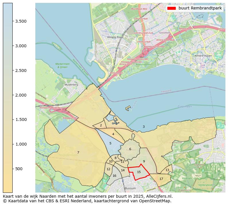 Afbeelding van de buurt Rembrandtpark op de kaart.