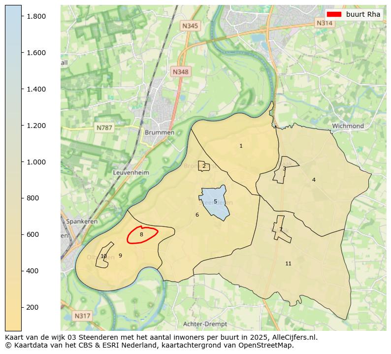 Afbeelding van de buurt Rha op de kaart.
