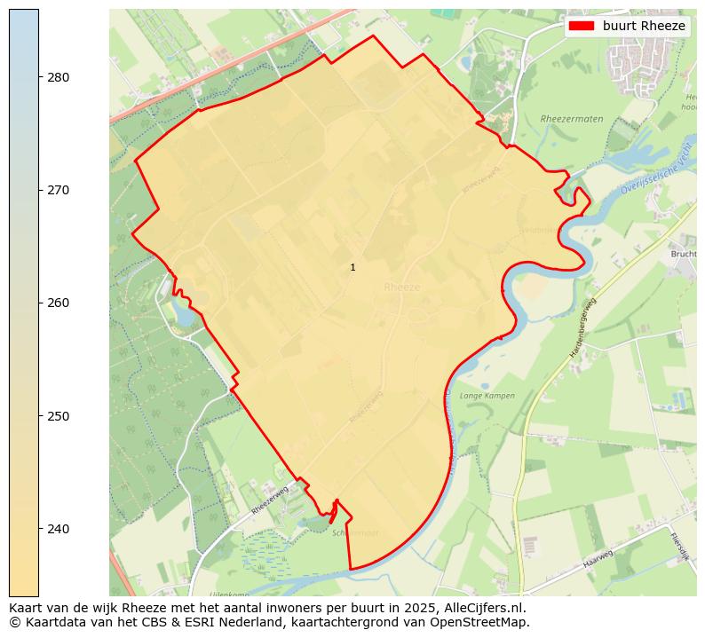 Afbeelding van de buurt Rheeze op de kaart.