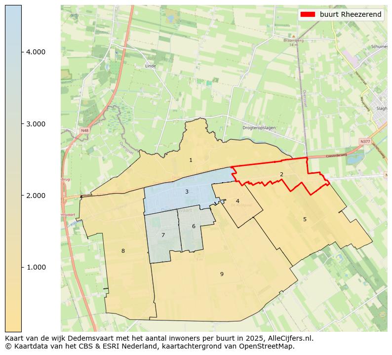 Afbeelding van de buurt Rheezerend op de kaart.