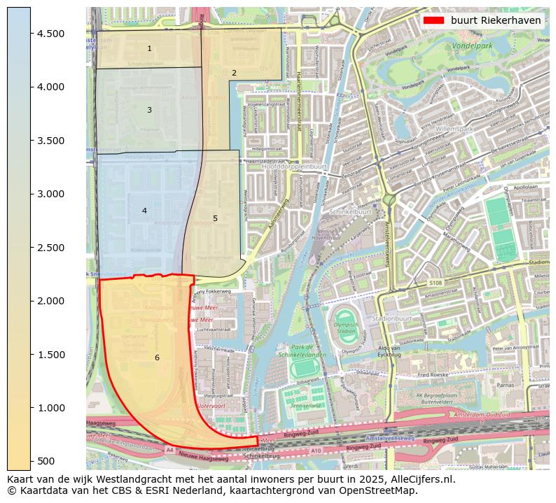 Afbeelding van de buurt Riekerhaven op de kaart.
