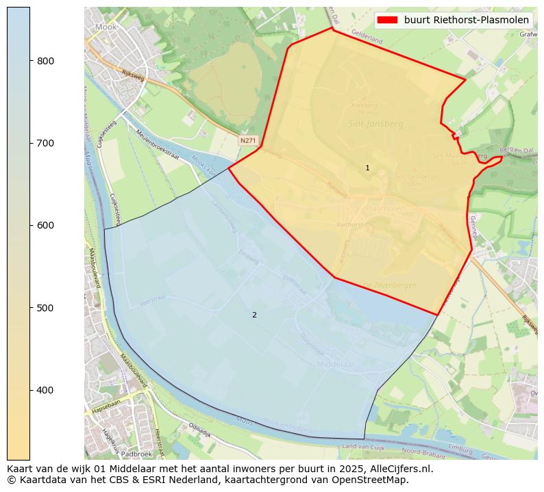 Afbeelding van de buurt Riethorst-Plasmolen op de kaart.