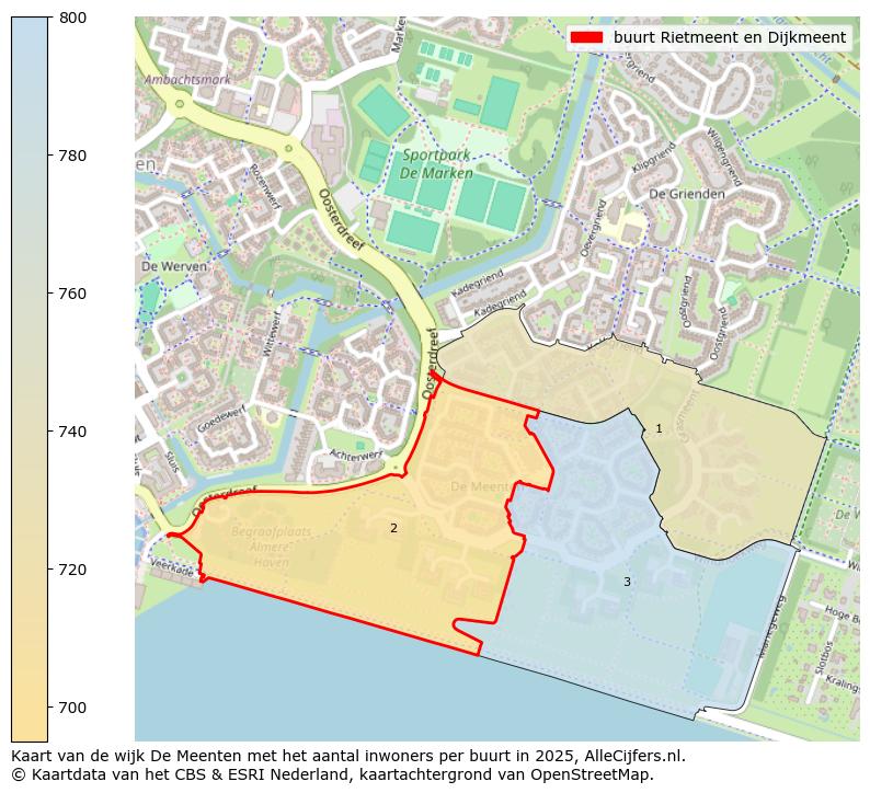 Afbeelding van de buurt Rietmeent en Dijkmeent op de kaart.