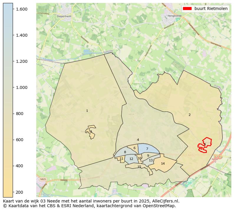 Afbeelding van de buurt Rietmolen op de kaart.