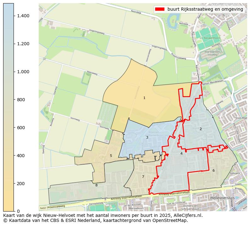 Afbeelding van de buurt Rijksstraatweg en omgeving op de kaart.