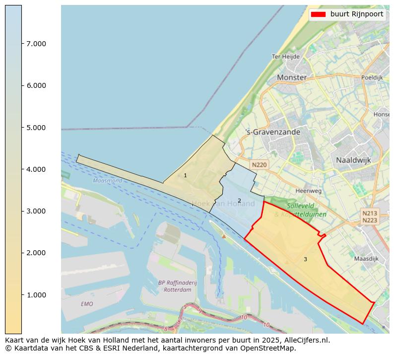 Afbeelding van de buurt Rijnpoort op de kaart.