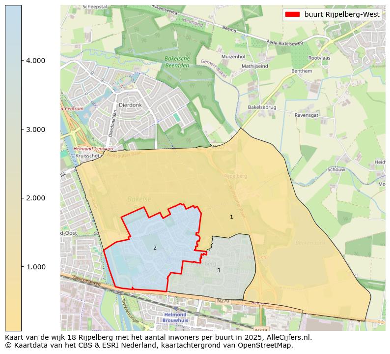 Afbeelding van de buurt Rijpelberg-West op de kaart.