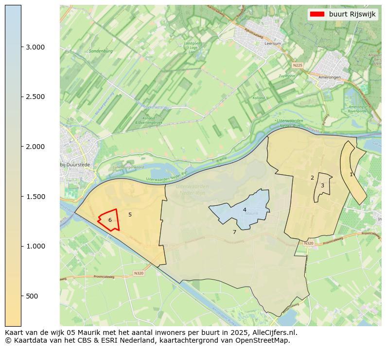 Afbeelding van de buurt Rijswijk op de kaart.