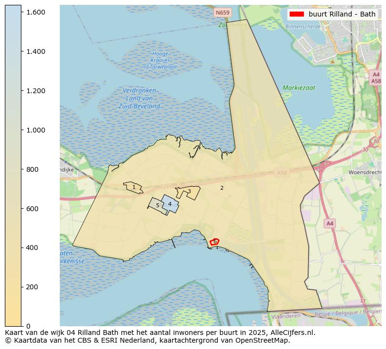 Afbeelding van de buurt Rilland - Bath op de kaart.