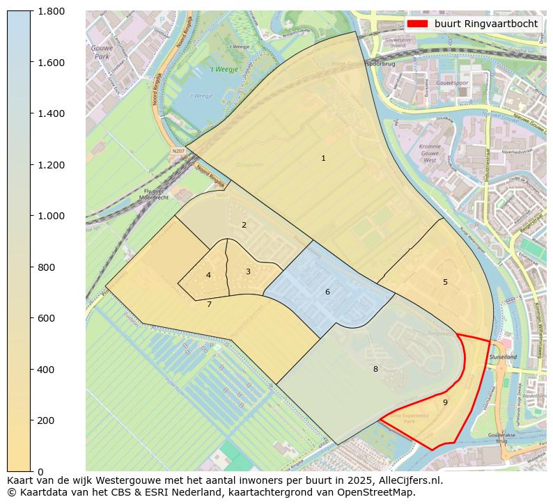 Afbeelding van de buurt Ringvaartbocht op de kaart.