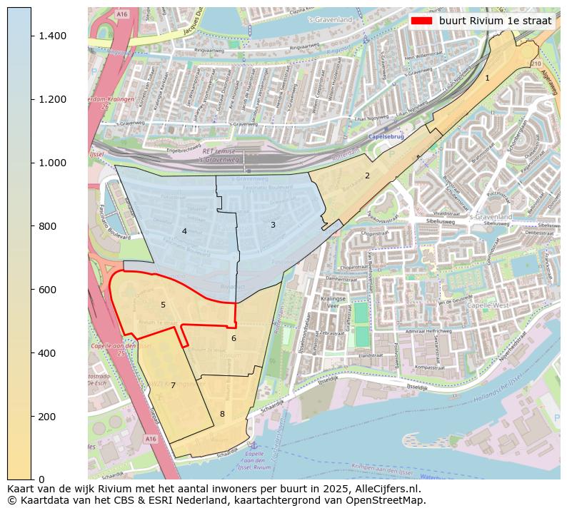 Afbeelding van de buurt Rivium 1e straat op de kaart.