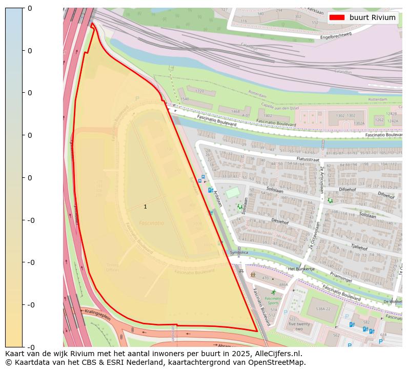 Afbeelding van de buurt Rivium op de kaart.