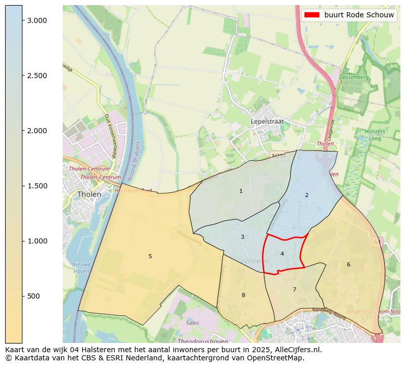 Afbeelding van de buurt Rode Schouw op de kaart.